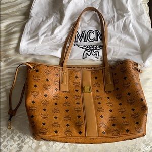 Authentic MCM Reversible Liz Shopper